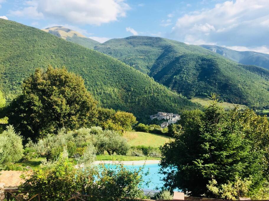 Casale Rosso Villa Castel San Felice Eksteriør billede