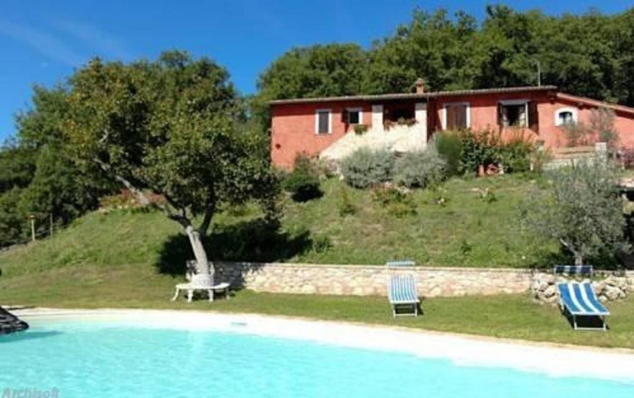 Casale Rosso Villa Castel San Felice Eksteriør billede