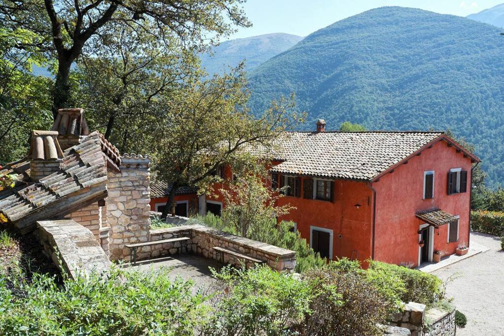 Casale Rosso Villa Castel San Felice Eksteriør billede