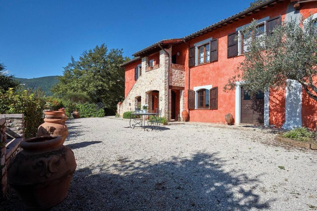 Casale Rosso Villa Castel San Felice Eksteriør billede