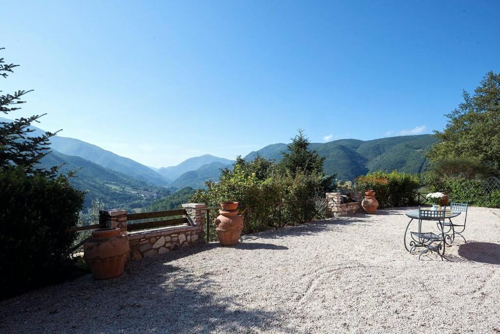 Casale Rosso Villa Castel San Felice Eksteriør billede