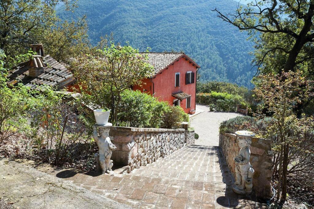 Casale Rosso Villa Castel San Felice Eksteriør billede