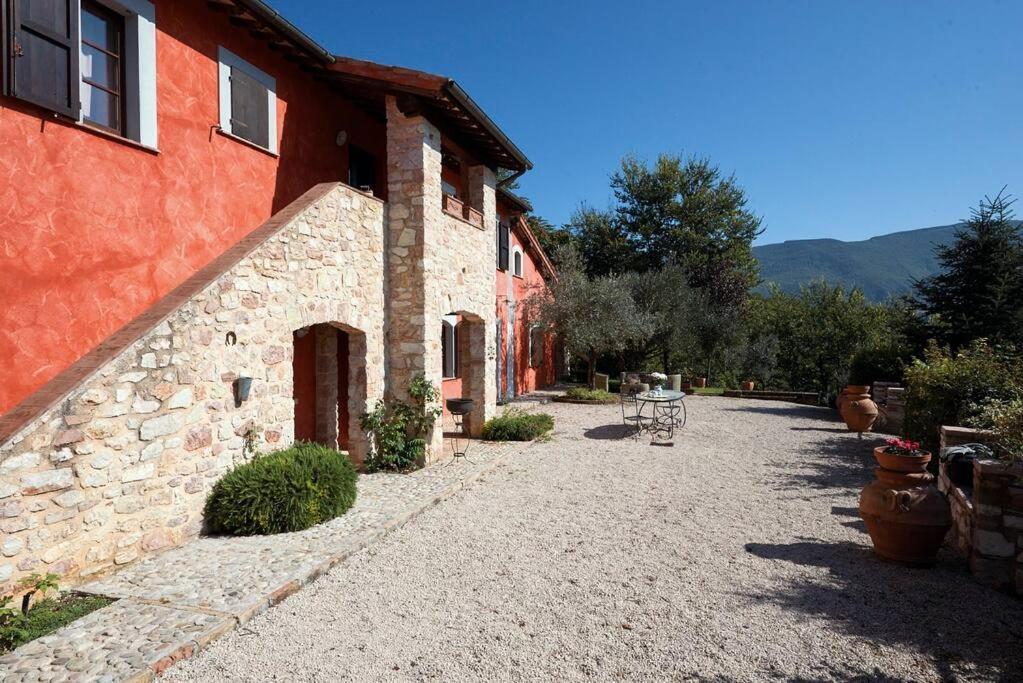 Casale Rosso Villa Castel San Felice Eksteriør billede